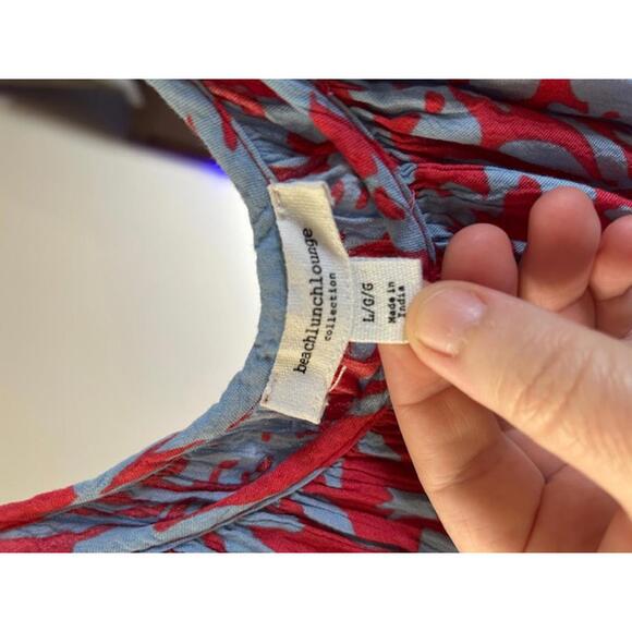 beachlunchlounge Collection Floral Print Summer Dress L/G - Picture 2 of 4